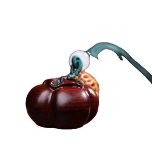 Themed Pendants Food Shape Persimmon 3x2 Cm Peanut 4.2x1.8 Cm Tree Material Gift Charm Keychain <b>Car</b> Pendant Unisex - Product Image 5