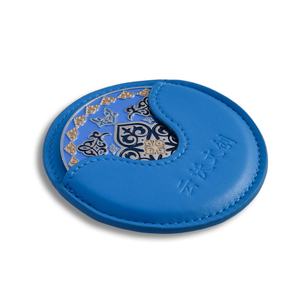 Estuche de PU Promocional de Color Personalizado Estilo Natural con Nombre de Marca, Espejo de Maquillaje Portátil para Espectáculos en Vivo - Product Image 4