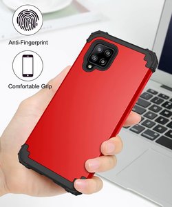 Armadura híbrida de alta resistencia para Samsung Galaxy, armadura de protección completa 3 en 1 de alto impacto a prueba de golpes 360 para Samsung Galaxy A42 A22 A72 A51 <span class=keywords><strong>5G</strong></span> - Product Image 5
