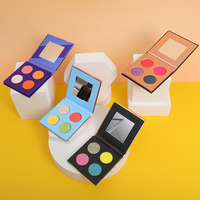 Palette d'ombres à paupières mates avec miroir 2021 Offre Spéciale, boîte en papier personnalisée