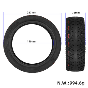 Neumático sin Cámara Autorreparable Ulip 70/60-7.5 con Gel Autoreparador, Neumático de Vacío de 11 Pulgadas con Gel para Scooter G3 ZT3 ZT3 Pro - Product Image 2