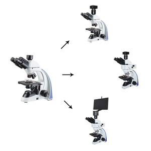 Optical <b>Microscope</b> 40X 100X 200X 1000X Magnification With External Display For Industry Agriculture Medical Research - Product Image 1