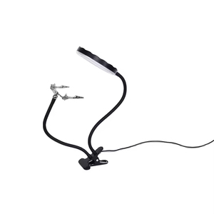 Magnifying Glass <b>Light</b> LED Magnifying Lamp Clip on Illuminated Lamp with Metal Work <b>Clamp</b> - Product Image 3