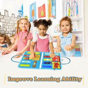 Montessori <b>Toys</b> for 1 2 3 4 Year Old, Toddler Busy Board Sensory <b>Toys</b> for Autistic Children - Product Image 3