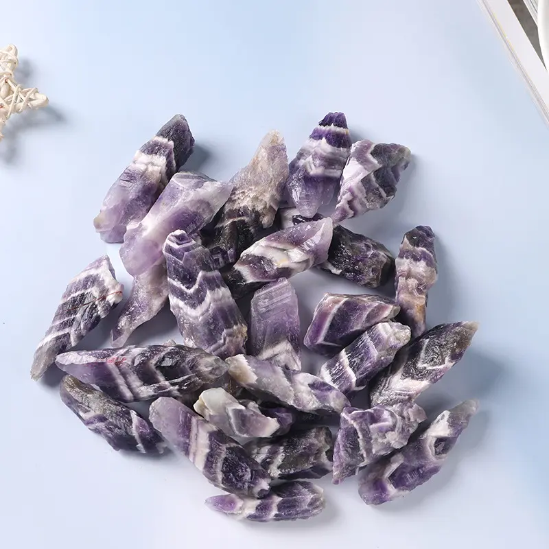 Grosir Grosir Spesimen Kristal Amethyst Mimpi Alami Mentah Kuarsa Batu Bongkahan Bongkahan Batu Bongkahan