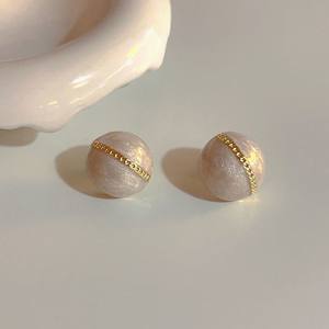 Ingrosso moda <span class=keywords><strong>antica</strong></span> grondante borchie Design orecchini unici orecchini a forma di <span class=keywords><strong>perla</strong></span> orecchini donna - Product Image 3