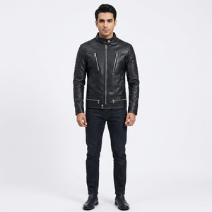 High Quality 100% Original Wool Cheapest Warm <b>Leather</b> <b>Jacket</b> for <b>Men</b> Casual Wear Best Design Fast Shipping <b>jacket</b> for <b>men</b> - Product Image 1