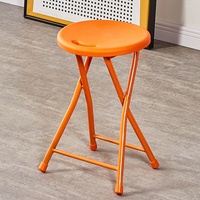 Metall beine tragbare Garten Kunststoff hocker Klapp hocker Klapp rosa Hocker