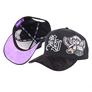 قبعة بيسبول رياضية أصلية من جالو فينو بخمسة ألواح، قبعات مخصصة بنمط <span class=keywords><strong>NY</strong></span> مع نقشات الأقواس - Product Image 6