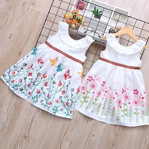 Hot koop baby girl dress zomer kleding Guangzhou China groothandel