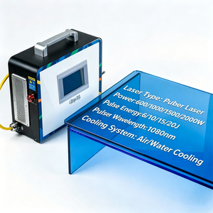 Macchina Portatile di Alta Precisione 600W 1000W <span class=keywords><strong>2</strong></span> in 1 per Saldatura e Taglio Laser a Impulsi di Metallo, Acciaio Inossidabile e Alluminio - Product Image 6