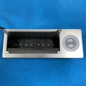 Certificat CE <span class=keywords><strong>Prise</strong></span> de table universelle Lizdas Hidden Socket Multimedia Desktop Socket Pop-up USB Socket UK/AU/EU/US Standard - Product Image 4