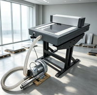 Bascocut – Nouvelle machine de découpe à plat DTF pour vinyle, autocollants, papier et PVC, avec caméra CCD, découpe automatique de contour, double tête et aspiration sous vide de bureau