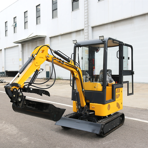 Excavadoras ANTS a Gasolina/Diésel/Eléctricas/Control Remoto, Mini Excavadora de 1.5 Toneladas/1500 kg, Excavadora Pequeña de Orugas - Product Image 1