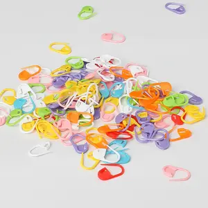 60/80/100/150Pcs Locking Stitch Markers Breien Stitch Teller Kleurrijke Gehaakte Steek Naald Clip