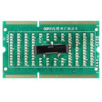 Carte de testeur de fente mémoire DDR3 avec LED pour ordinateur portable carte mère ordinateur portable