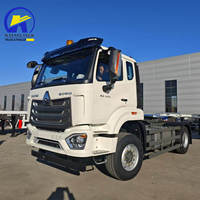 Sinotruk Diesel Logistics 10 Roues 12 WheelsTractor Cargo Low Bed Remorque pour Truck Head Howo Nouveau à Dubaï Prix