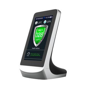 Détecteur de qualité d'<span class=keywords><strong>air</strong></span> WIFI connect par TUYA pour téléphone Portable pour les données de Surveillance CO2 TVOC détecteur - Product Image 4