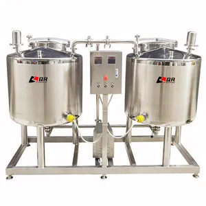 Sistema de aço inoxidável automático da limpeza do CIP do produto comestível que limpa no sistema do lugar para a cervejaria e o suco