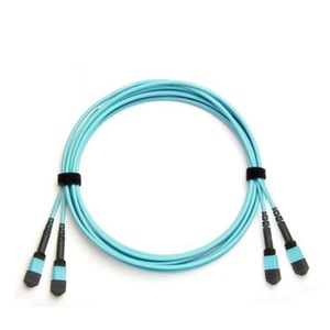 Cable de Fibra Óptica MTP/MPO de 24 Hilos Multimodo 50/125 OM4 Plenum Hembra-Hembra Método <span class=keywords><strong>C</strong></span>, Proveedor Chino - Product Image 6