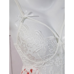 Ropa interior <span class=keywords><strong>sexy</strong></span> y romántica, seducción transparente con estampado en forma <span class=keywords><strong>de</strong></span> corazón - Product Image 3
