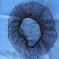 Redes de nailon para el pelo, red desechable para el pelo, gorro bouffant no tejido, cofas para seguridad alimentaria