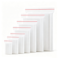 Sacs refermables transparents réutilisables avec trous |   Sacs de conservation alimentaire |   27 tailles (100 pièces 100x150mm) |   Usage domestique