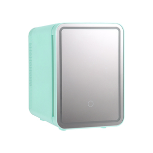 <span class=keywords><strong>Mini</strong></span> Koelkast Voor Baby Melk Kaviaar Spiegel Deur Kleine Cosmetische <span class=keywords><strong>Mini</strong></span> Skincare Koelkast Mobiele Compacte Koelkast - Product Image 1