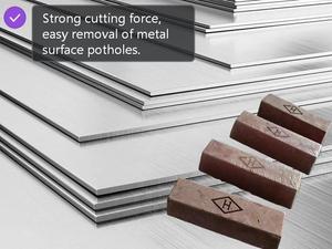 Cera Roxa Sólida Polida de 950g com Forte Força de Corte para Aço Inoxidável, Liga de Zinco e Cobre - Product Image 4