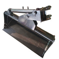 Bucket Baja Multifungsi 4 in 1 Tipe Standar 1.15m untuk Aksesoris Skid Steer Loader Model BLWT 4 In1001