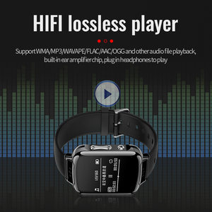 นาฬิกาบันทึกเสียงดิจิตอลอเนกประสงค์ พร้อมระบบลดเสียงรบกวน HD เครื่องเล่น MP3 บันทึกเสียงด้วยเสียงพูด สายรัดข้อมืออัจฉริยะ - Product Image 4