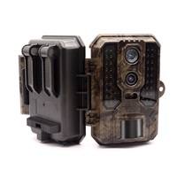 Caméra de chasse 4K 48MP avec capteur CMOS, étanche IP66, alimentée par batterie SD, vision nocturne 25m, déclenchement rapide 0,2s, 40 LED IR