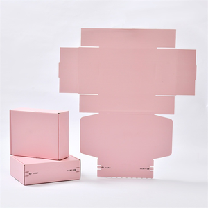 批发热卖定制标志自封礼品盒撕条印刷瓦楞纸板环保纸包装 - Product Image 5