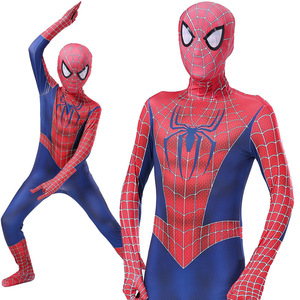 Vendita calda Costume Cosplay <span class=keywords><strong>di</strong></span> Halloween ispirato a <span class=keywords><strong>Spider</strong></span>-<span class=keywords><strong>Man</strong></span> per ragazzi nuovi tute per bambini con abiti da eroe ispirati al genere TV & film - Product Image 2