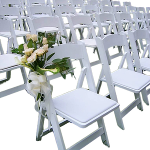 Modern White Resin PP Stackable <strong>Folding</strong> <strong>Chairs</strong> Hospital Commercial Portable Apartment Entry Living Room Workshop Garden Wedding - Product Image 5