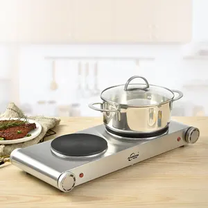 Andong 2500W Electric Double Burner Cooking Hot Plate