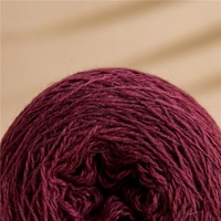 24NM/2 Waschbär Samtgarn 30% Waschbär 20% Super feine Merinowolle 50% Nylon gefärbtes Muster Fancy Ring Spun Knitting Sewing