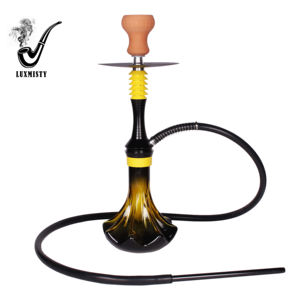 Chichas portables haut de gamme, narguilés, chichas, sheesha, <span class=keywords><strong>bouteille</strong></span> en verre métallique, ensemble de narguilés avec accessoires pour fumer - Product Image 4