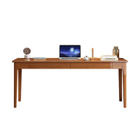 Modelo FJX 303 #   Escritorio Estrecho de Madera Maciza, Ancho 40/50CM, Diseño Moderno y Sencillo para Apartamentos Pequeños, Oficina en Casa, Computadora, Estudio