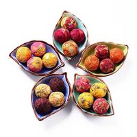 Vente en gros de boules de thé chinoises de haute qualité Flower Blooming Flower Tea Dragon Pearls Tea Flower Ball