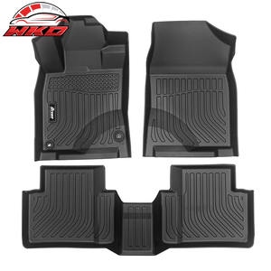Tapis de sol robustes pour Honda Civic Sedan Hatchback 2016-2021, protection en TPE moulé 3D, imperméable - Product Image 1