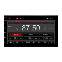 Xonrich Android 11 otomatik evrensel 7 inç 2 Din araç DVD oynatıcı çalar radyo Wifi Gps navigasyon Stereo araba oyuncu
