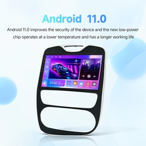 Autoradio Android Rhythm 10 Pollici con Touchscreen, GPS, Carplay, BT, Interni Lucidi, Aggiornamento per Renault <span class=keywords><strong>Clio</strong></span> 2012-2019 - Product Image 2