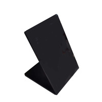 Support de table NFC en acrylique personnalisé pour impression, avec étiquette Tag213, pour menu de restaurant et avis Google