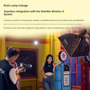 Déclencheur <span class=keywords><strong>Flash</strong></span> Sans Fil TTL Godox X5 à Base Magnétique Hotshoe 2.4GHz HSS en ABS Compatible Piles AAA <span class=keywords><strong>Flash</strong></span> IT32 C/N/S/F - Product Image 3