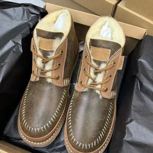 Botas de Nieve Térmicas Antideslizantes Ligeras de Moda Otoño Invierno 2025, Botas de Piel de Oveja de Alta Calidad, Zapatos Casuales de Diseñador - Product Image 4