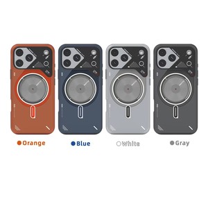 Funda Magnética Ultrafina Translúcida de TPU para Teléfono Móvil iPhone 17 Pro Max con Marco de Cámara de Aleación de Aluminio y Carga Inalámbrica - Product Image 5