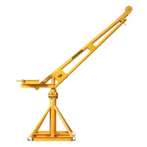 पोर्टेबल जिब मिनी क्रेन 800 किलोग्राम 360 डिग्री रोटेशन बंदर लिफ्ट निर्माण के लिए मिनी क्रेन आउटडोर मिनी लिफ्ट - Product Image 4