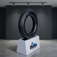 Pneu de moto Dolfin (TL) 80/100-17 Avant-ZAP |   Pneu sans chambre à air |   Pneu avant de moto de qualité supérieure