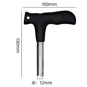 Stainless Steel Coconut Opener 3 In <b>Bar</b> Blade Easy To Clean Kitchen <b>Tool</b> For Fruit Core Extraction - Product Image 4
